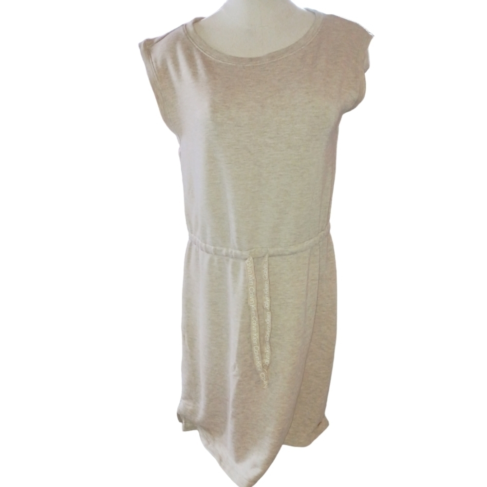 Calvin Klein Sleeveless Draw String Waist Tank Dress Size S